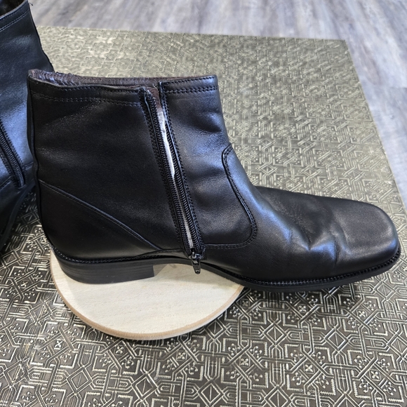 🐢 Romano Sicari Made In Italy Boots Genuine Leather. Size 10 - Picture 11 of 14